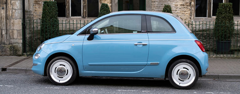 A lease car that hasn't been damaged in a crash.